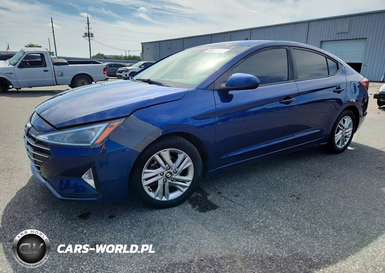 2019 Hyundai Elantra Sel VIN:5NPD84LF1KH481741 - 1