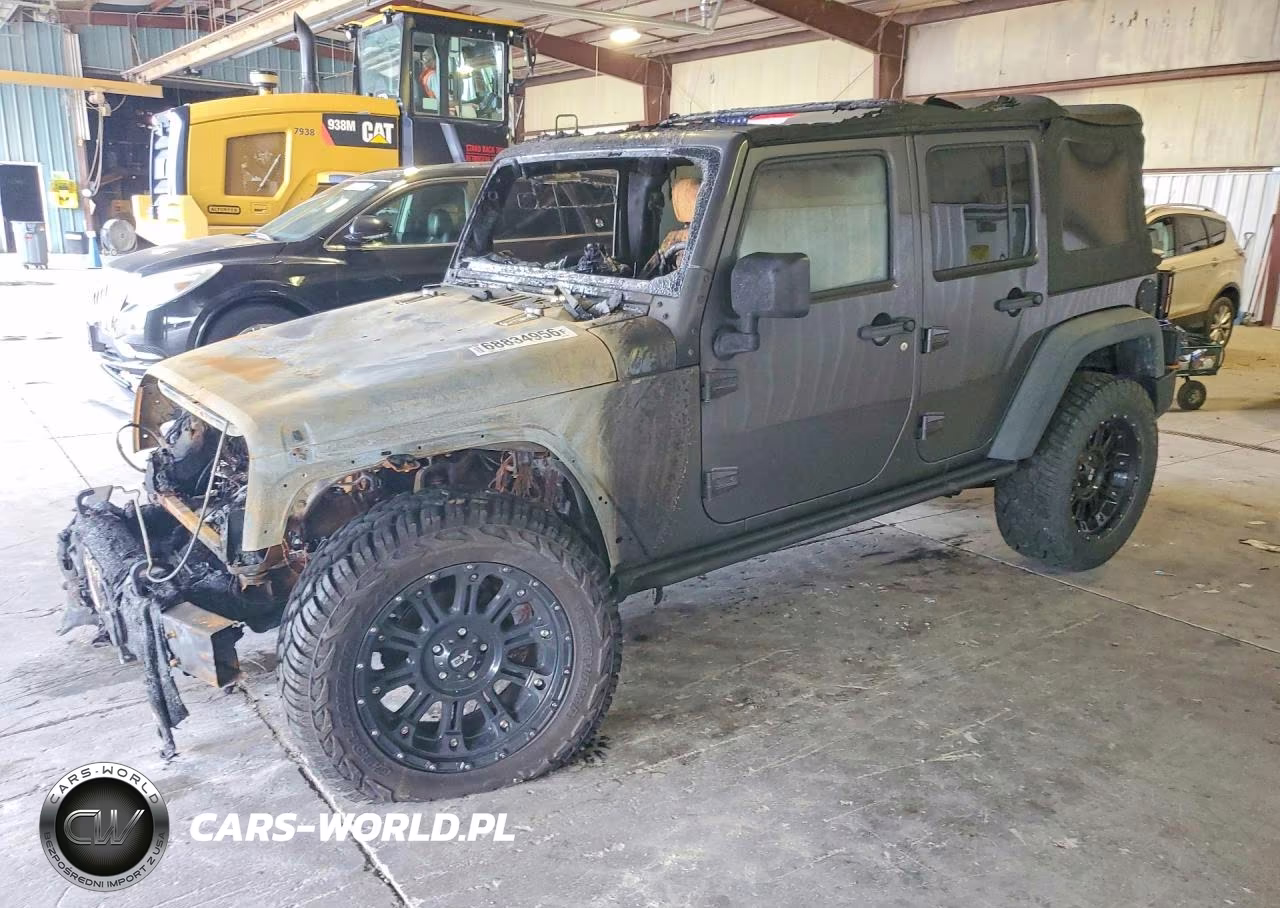 JEEP WRANGLER U VIN:1C4BJWDGXGL184307 - 1