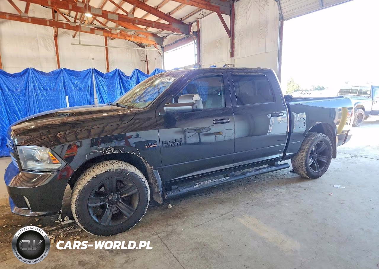 2016 Ram 1500 Sport VIN:1C6RR7MT7GS202396 - 1