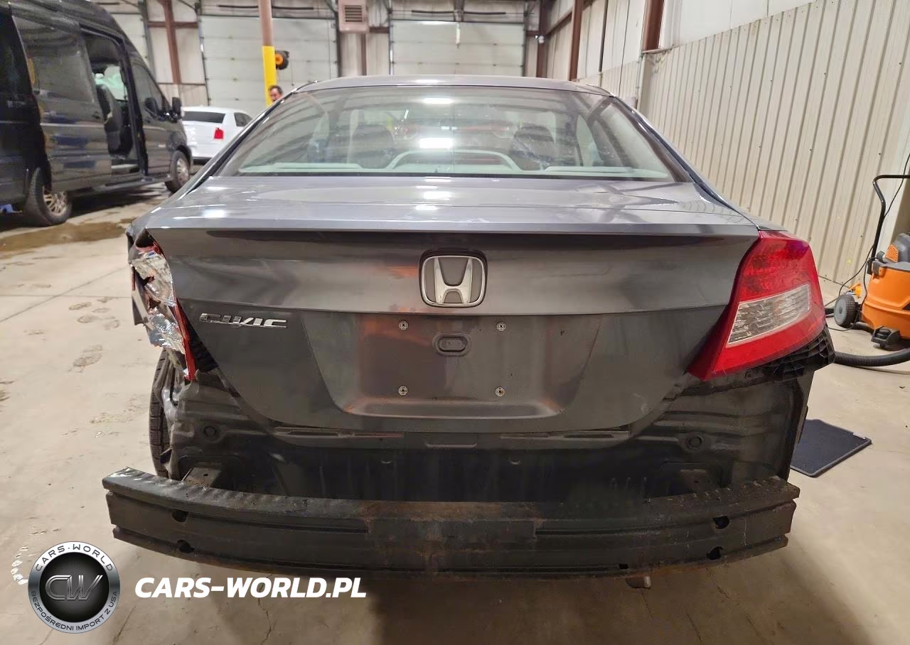 2012 Honda Civic Lx VIN:2HGFG3A58CH534480 - 6