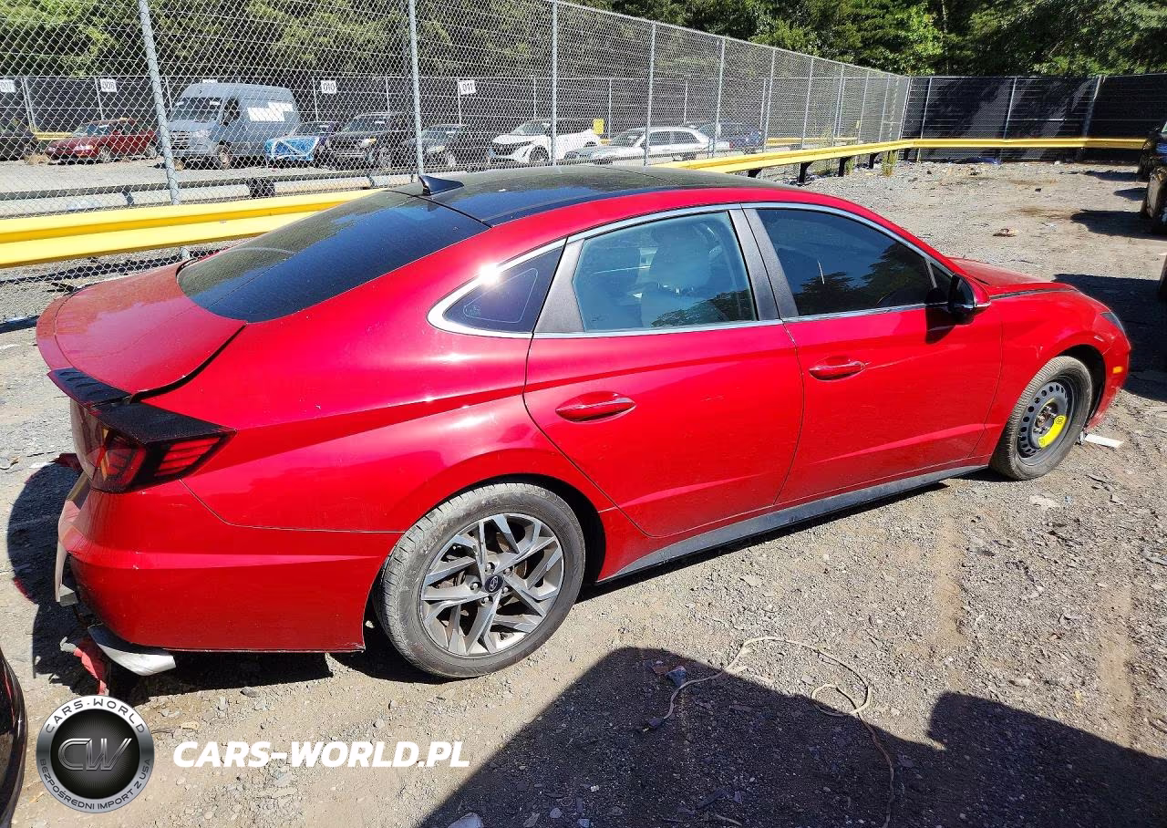 2021 Hyundai Sonata Sel VIN:KMHL14JA1MA151921 - 3