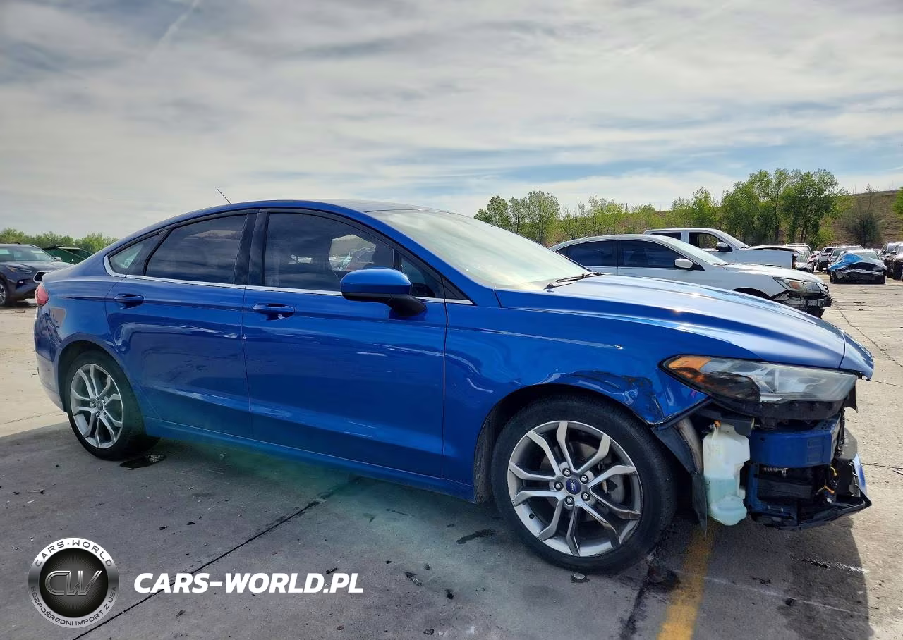 2017 Ford Fusion Se VIN:3FA6P0H94HR224690 - 4