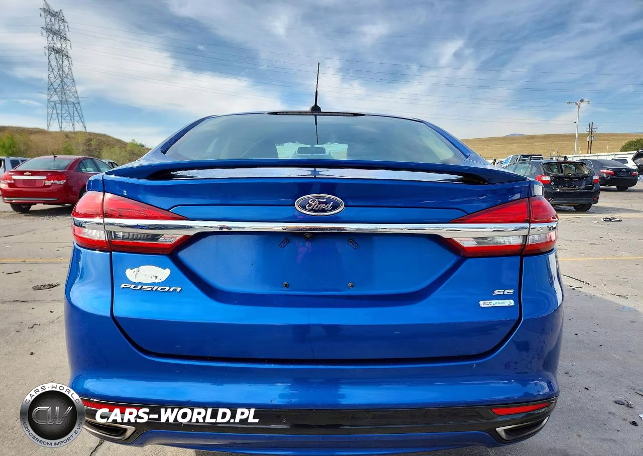 2017 Ford Fusion Se VIN:3FA6P0H94HR224690 - 6