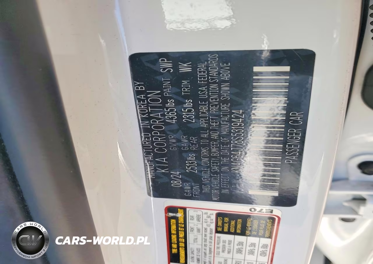 2025 Kia K5 Gt Line VIN:KNAG64J78S5319424 - 12