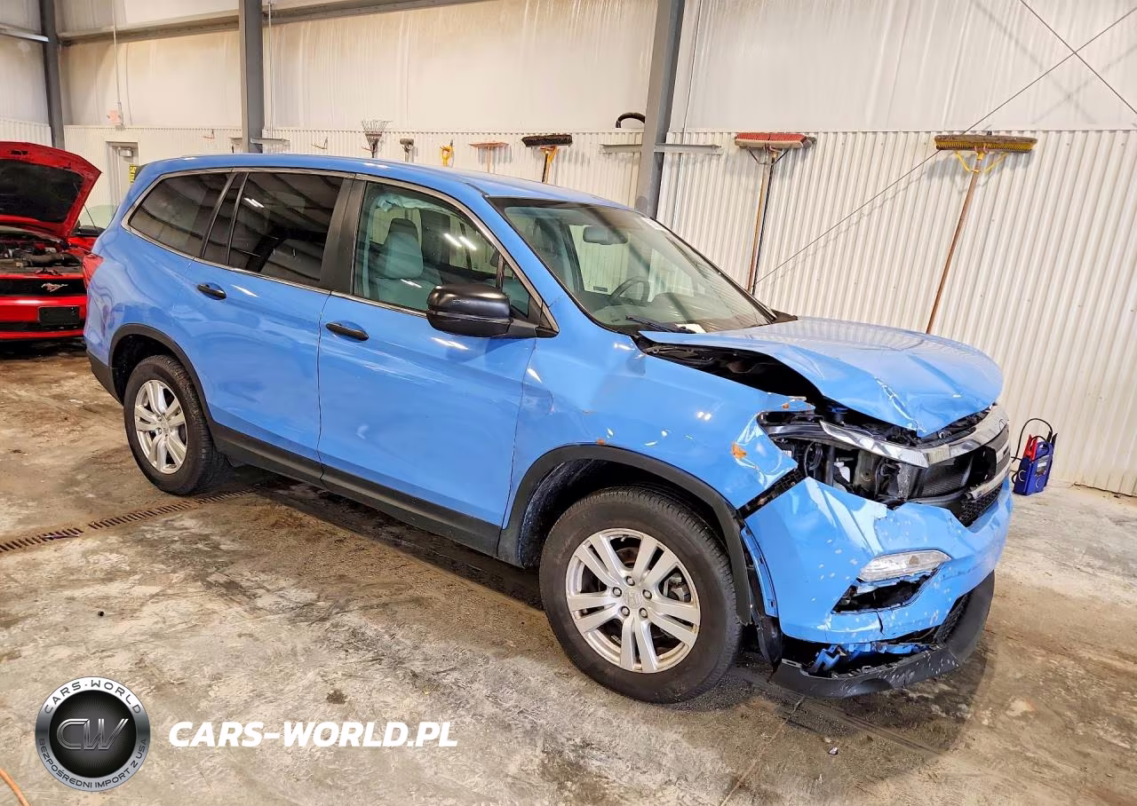 2018 Honda Pilot Lx VIN:5FNYF5H18JB022780 - 4