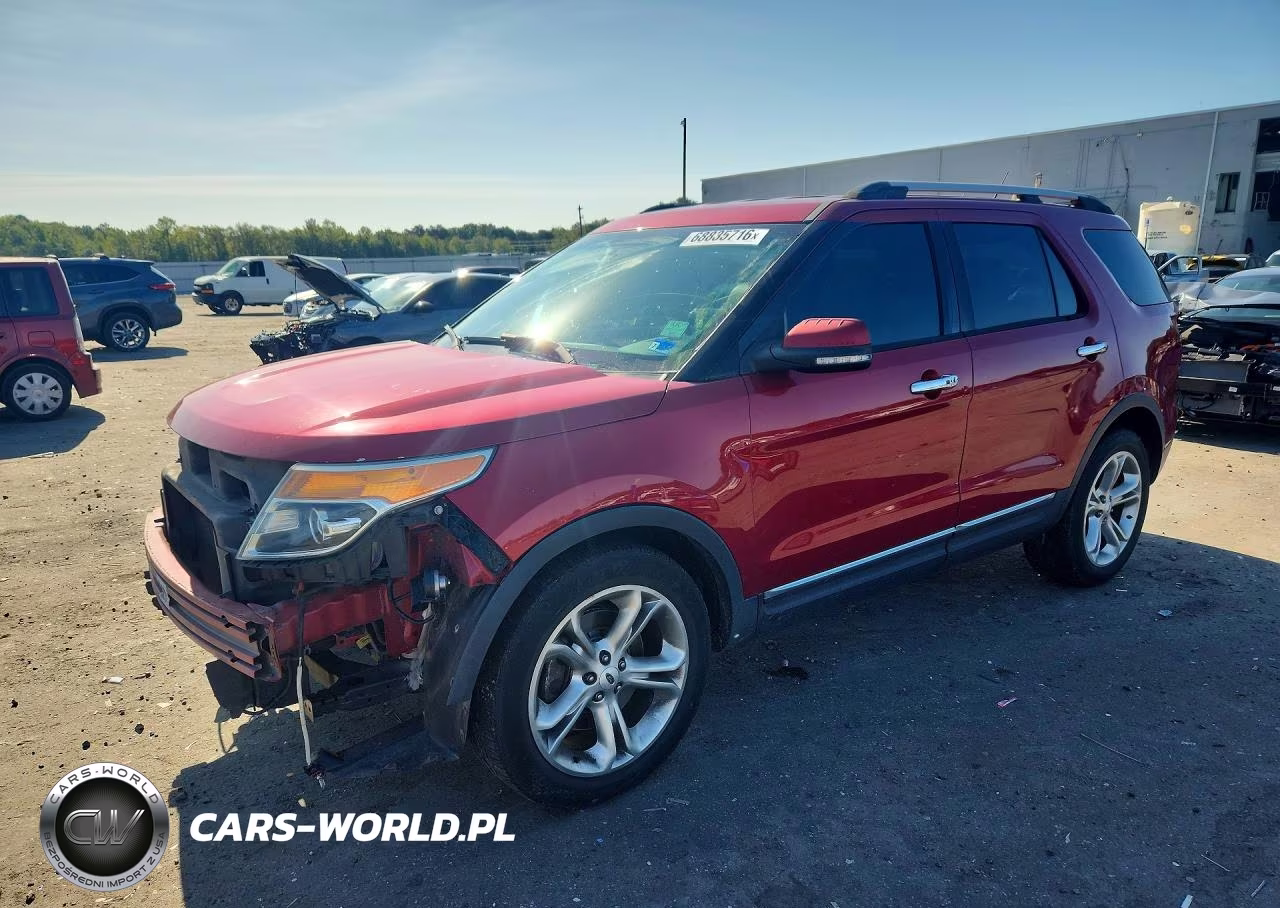 2015 Ford Explorer Limited VIN:1FM5K7F82FGB97206 - 1