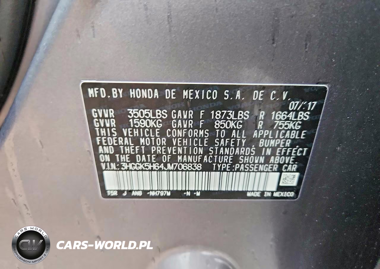 2018 Honda Fit Sport VIN:3HGGK5H64JM706838 - 13