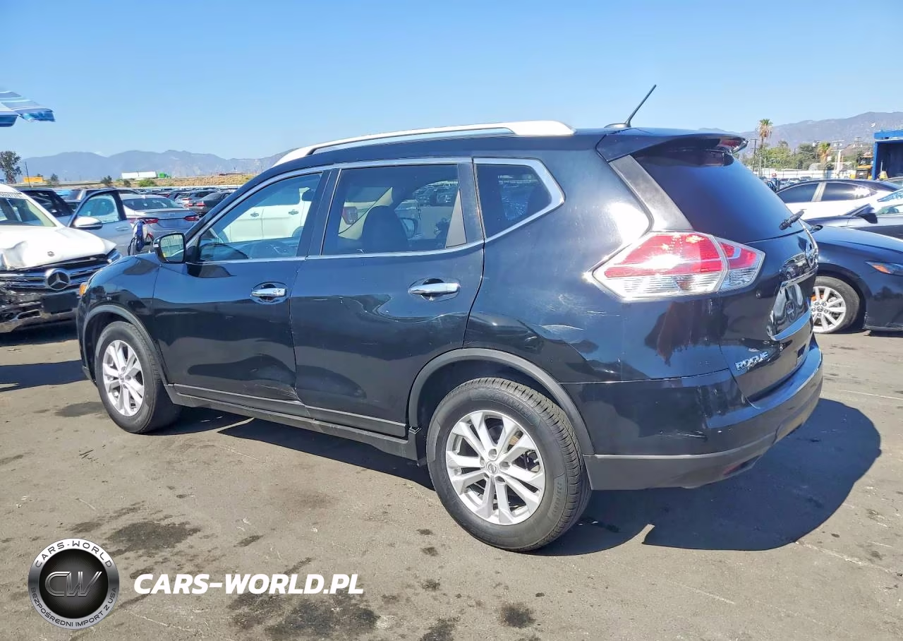 2015 Nissan Rogue Sv VIN:KNMAT2MT8FP541972 - 2