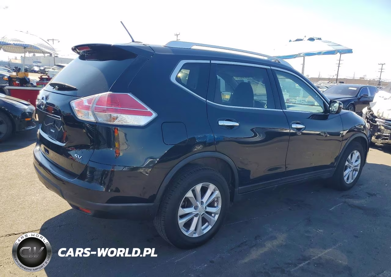 2015 Nissan Rogue Sv VIN:KNMAT2MT8FP541972 - 3
