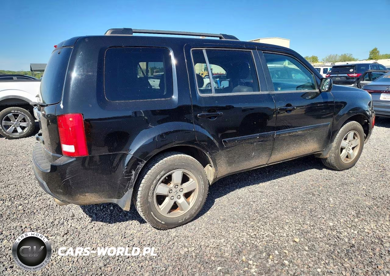 2009 Honda Pilot Exl VIN:5FNYF38549B025520 - 3