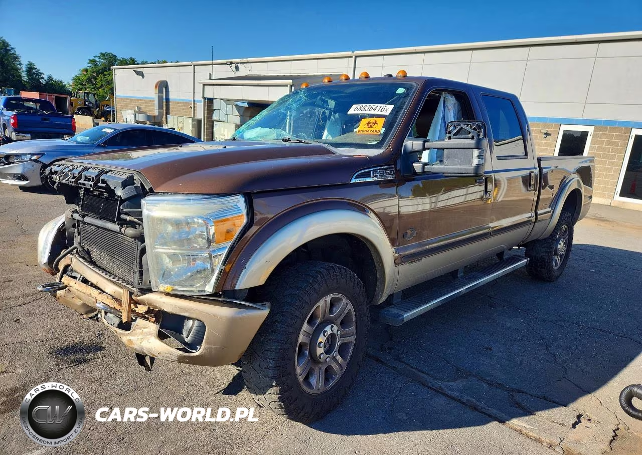 2012 Ford F350 Super Duty VIN:1FT8W3BTXCEA52673 - 1