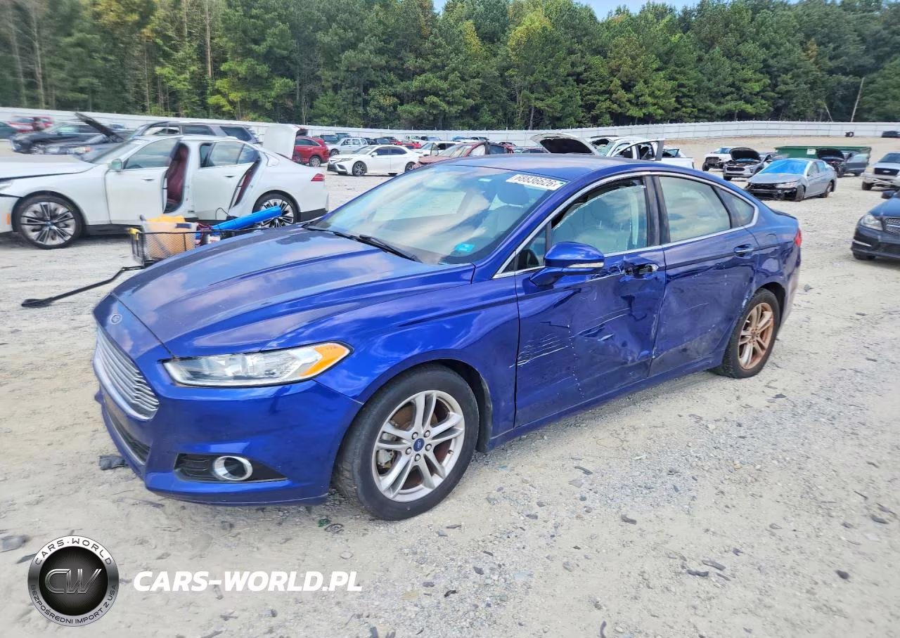 2016 Ford Fusion Titanium Hev VIN:3FA6P0RU9GR127115 - 1