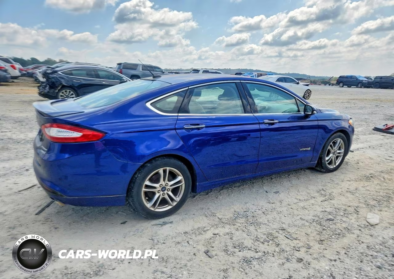 2016 Ford Fusion Titanium Hev VIN:3FA6P0RU9GR127115 - 3