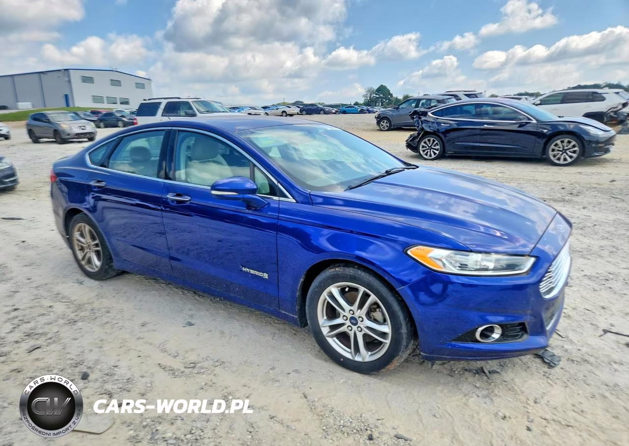 2016 Ford Fusion Titanium Hev VIN:3FA6P0RU9GR127115 - 4
