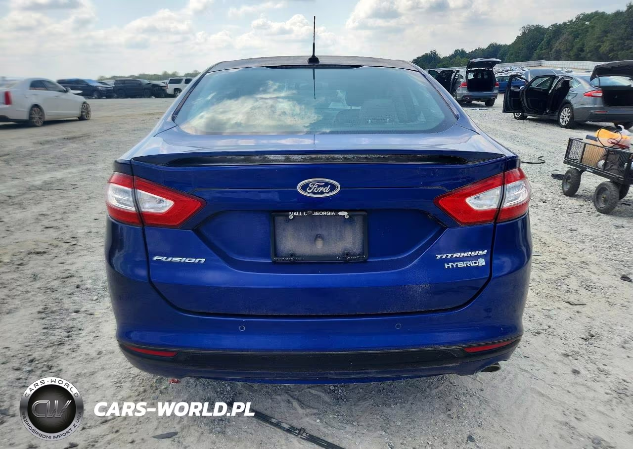 2016 Ford Fusion Titanium Hev VIN:3FA6P0RU9GR127115 - 6