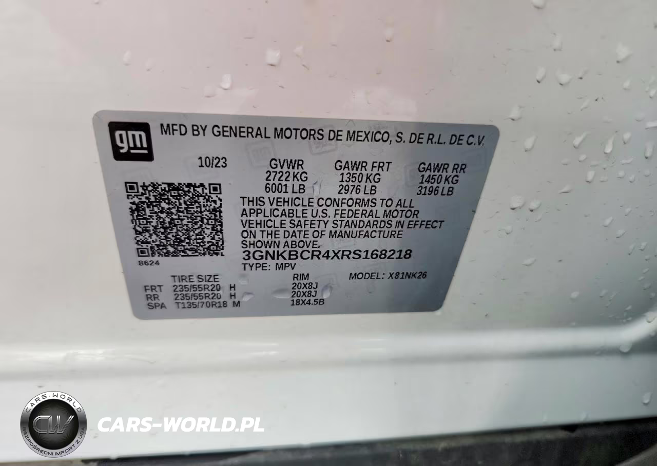 2024 Chevrolet Blazer 2Lt VIN:3GNKBCR4XRS168218 - 13