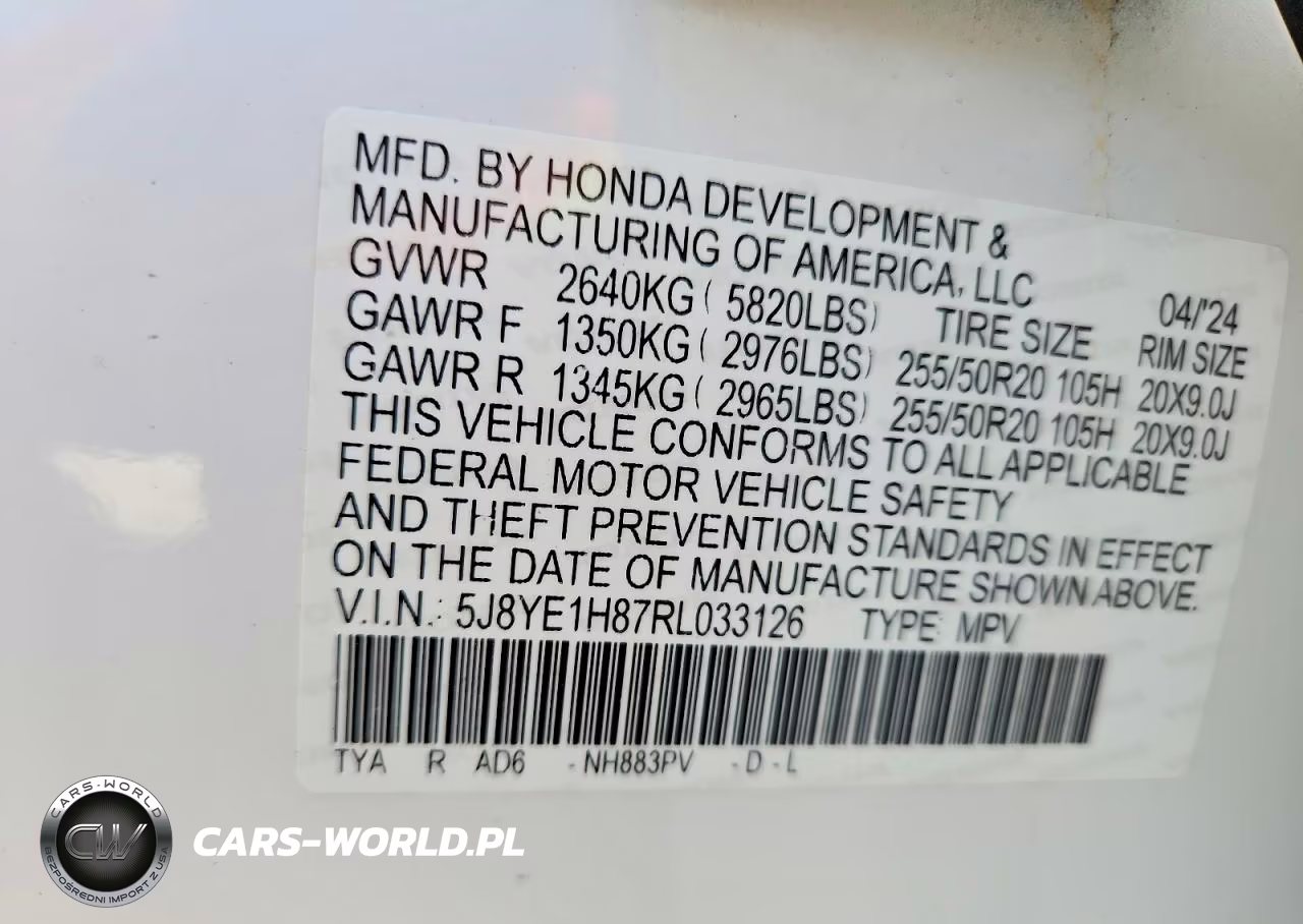 2024 Acura Mdx Advance VIN:5J8YE1H87RL033126 - 13