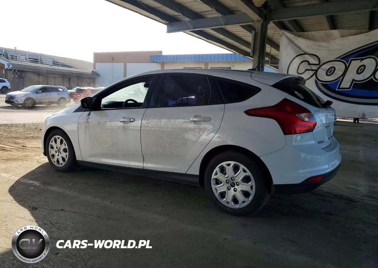 2012 Ford Focus Se VIN:1FAHP3K2XCL357015 - 2