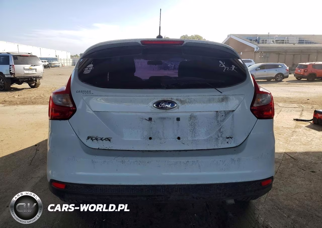 2012 Ford Focus Se VIN:1FAHP3K2XCL357015 - 6