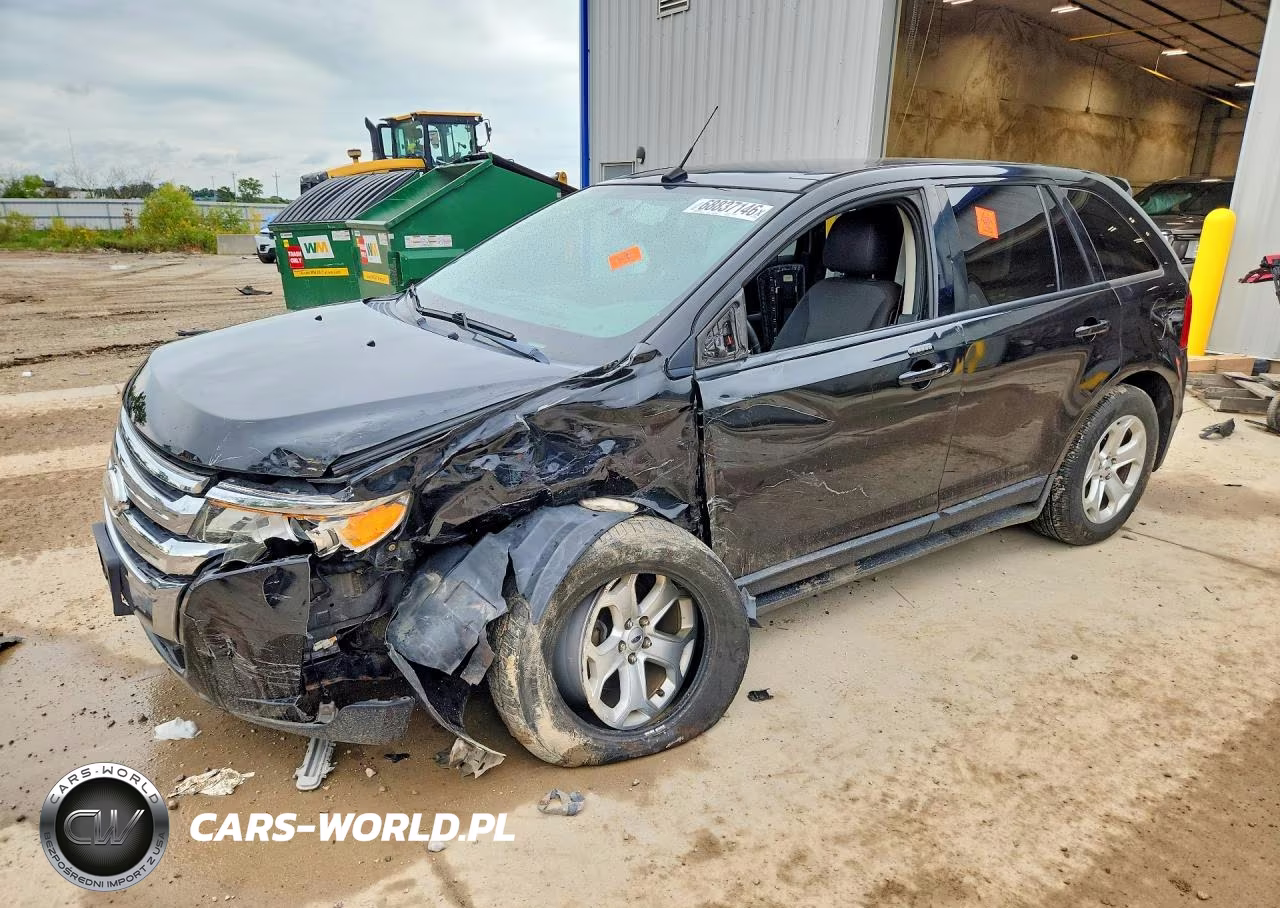 2013 Ford Edge Sel VIN:2FMDK3J9XDBA11307 - 1