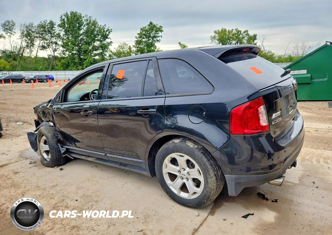 2013 Ford Edge Sel VIN:2FMDK3J9XDBA11307 - 2