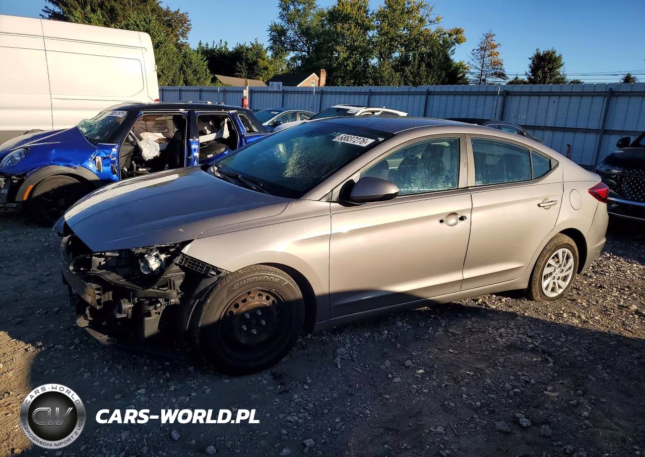 2020 Hyundai Elantra Se VIN:KMHD74LF7LU930054 - 1