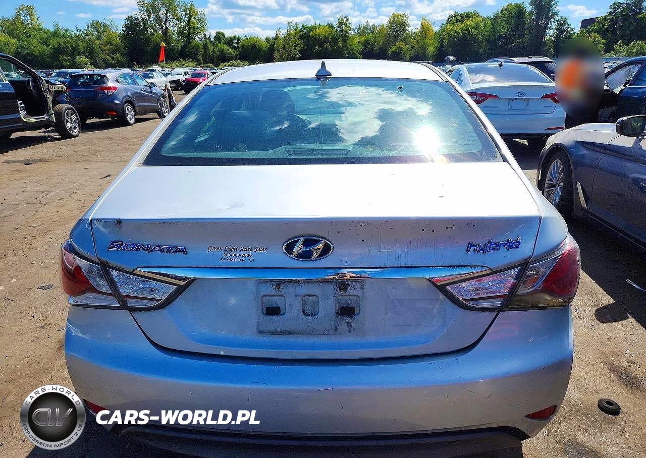 2014 Hyundai Sonata Hybrid VIN:KMHEC4A45EA117723 - 6