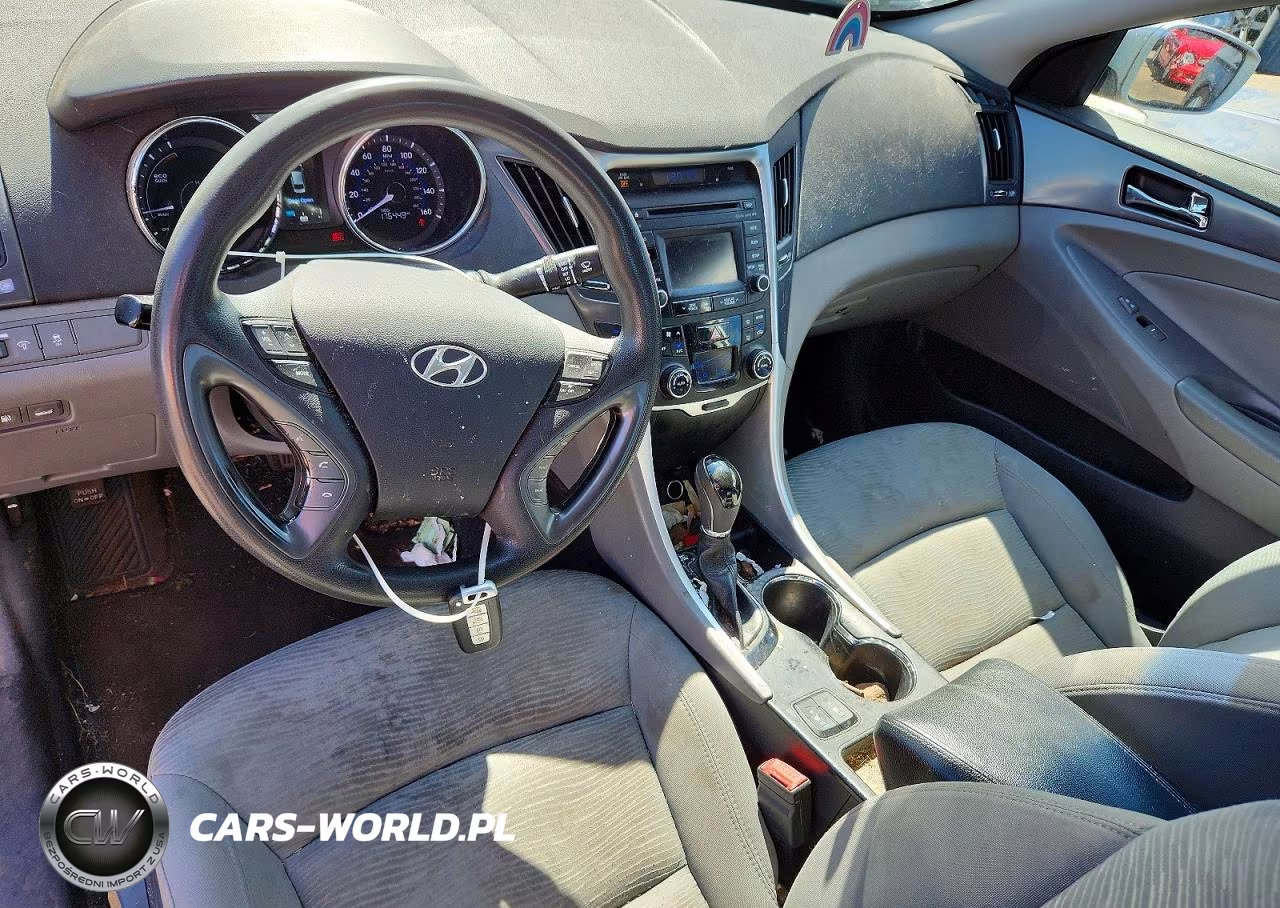 2014 Hyundai Sonata Hybrid VIN:KMHEC4A45EA117723 - 8