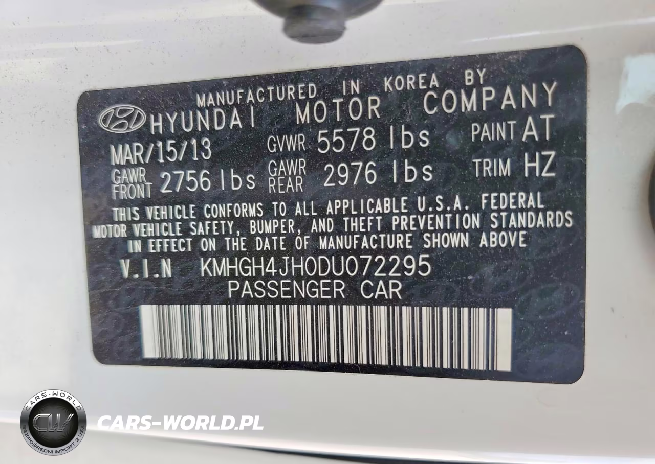 2013 Hyundai Equus Signature VIN:KMHGH4JH0DU072295 - 12