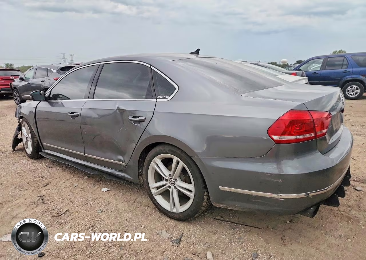 2015 Volkswagen Passat Sel VIN:1VWCS7A35FC116825 - 2