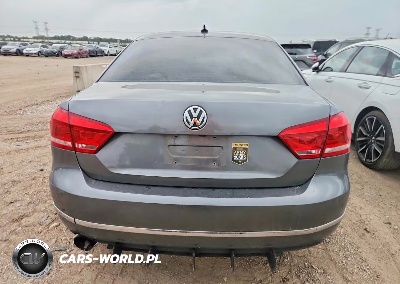 2015 Volkswagen Passat Sel VIN:1VWCS7A35FC116825 - 6
