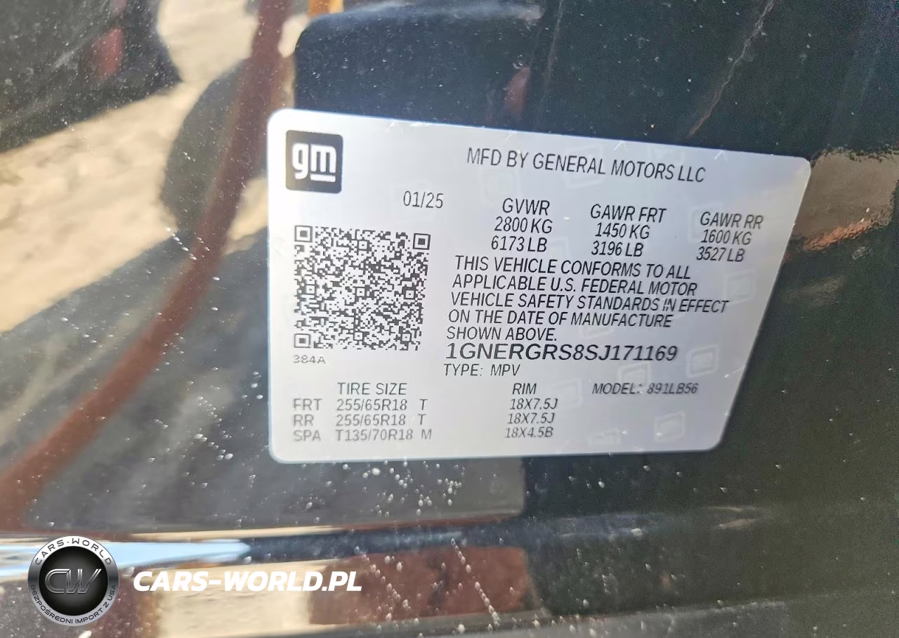 2025 Chevrolet Traverse Lt VIN:1GNERGRS8SJ171169 - 14