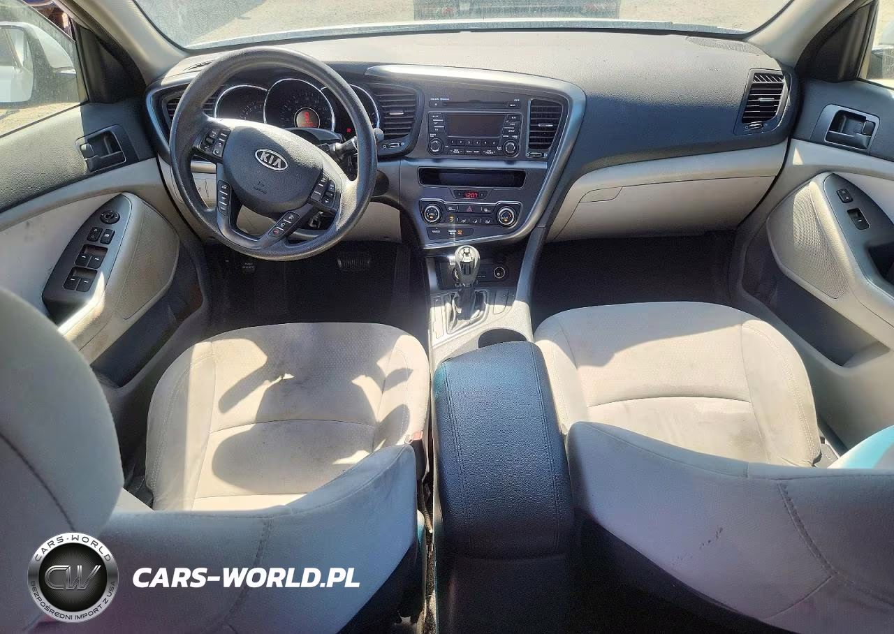 2012 Kia Optima Lx VIN:KNAGM4A78C5282284 - 8