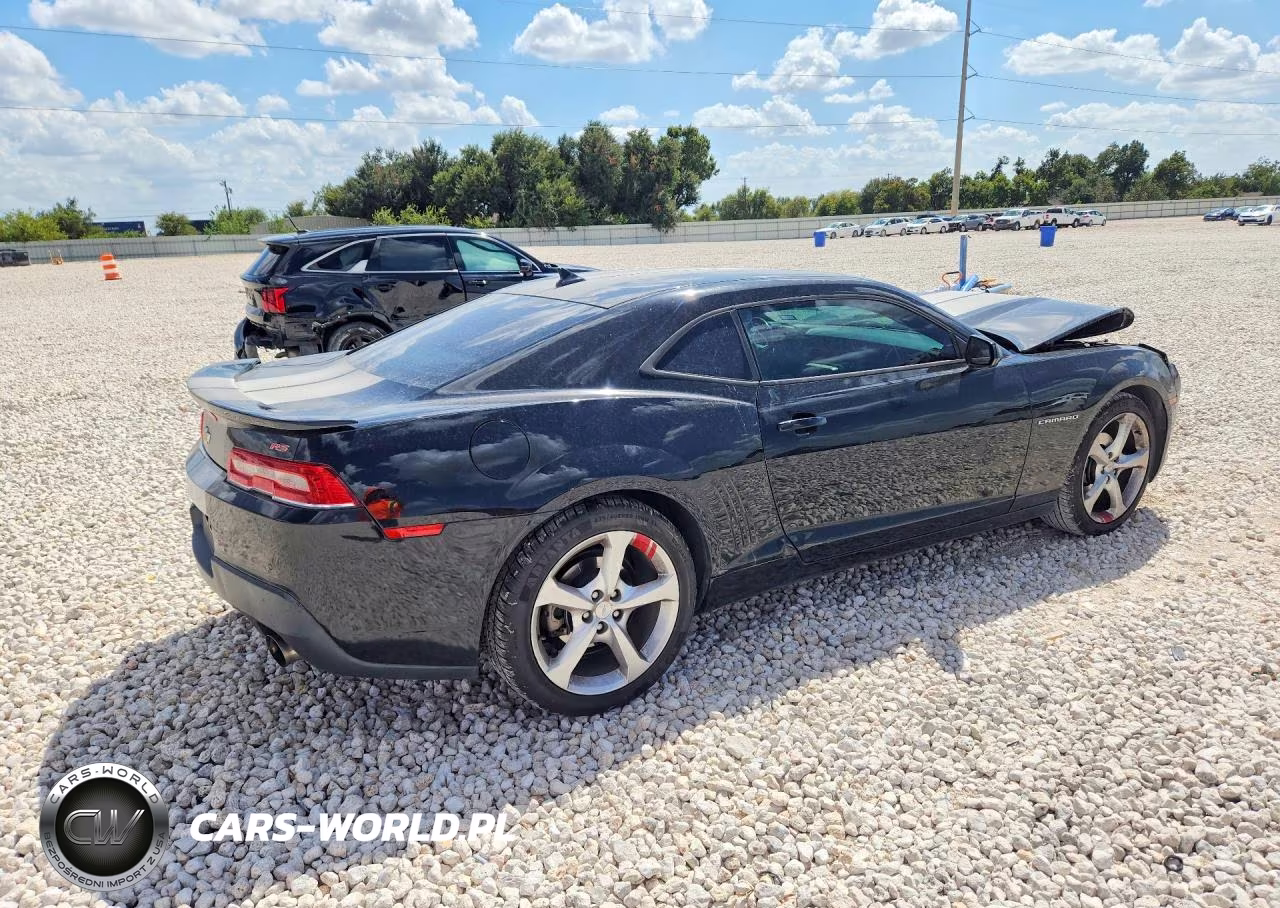 2015 Chevrolet Camaro Lt VIN:2G1FD1E39F9309576 - 3
