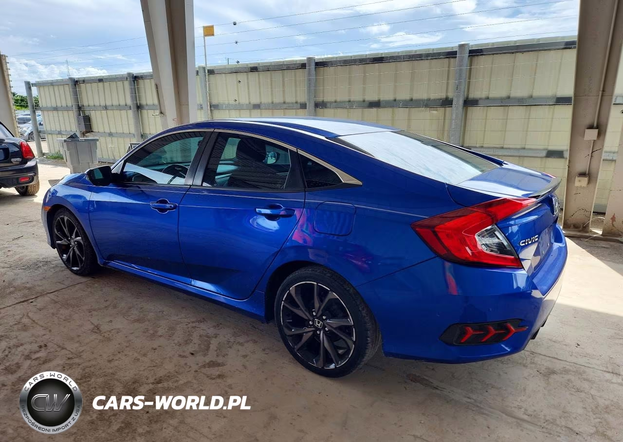 2019 Honda Civic Sport VIN:19XFC2F89KE005640 - 2