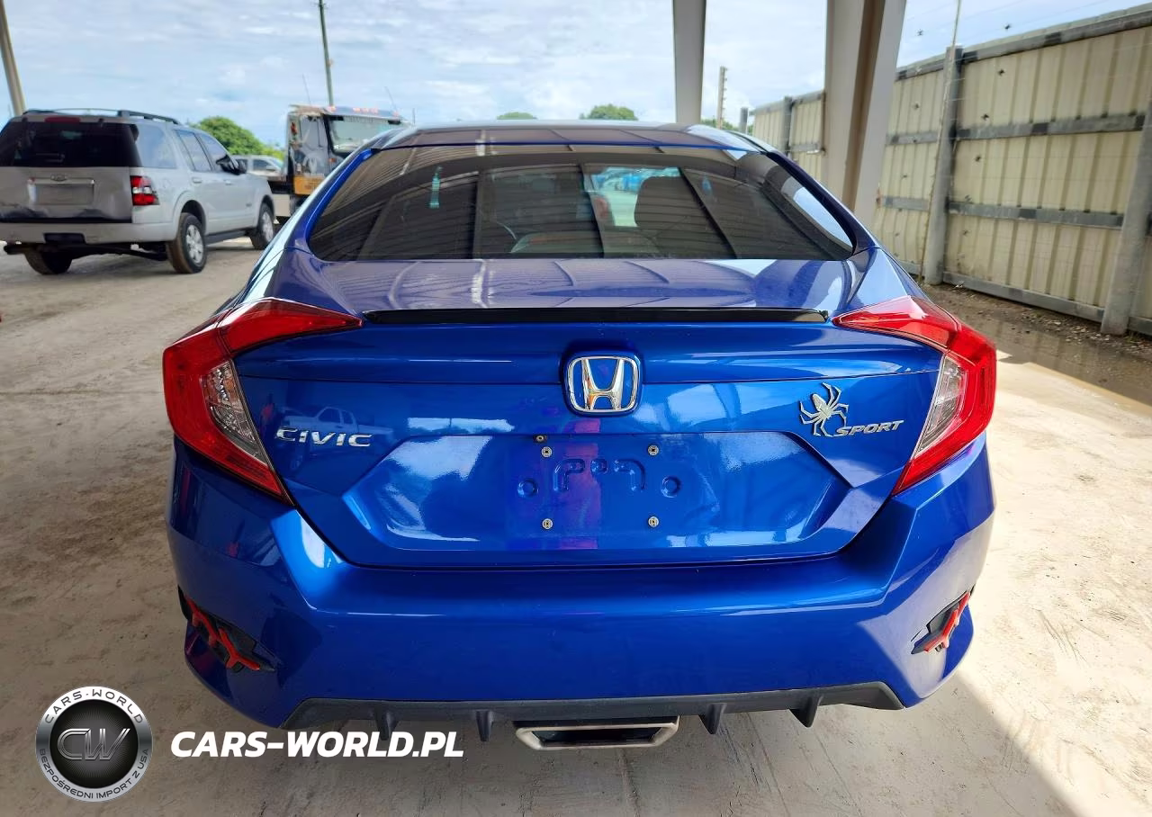 2019 Honda Civic Sport VIN:19XFC2F89KE005640 - 6