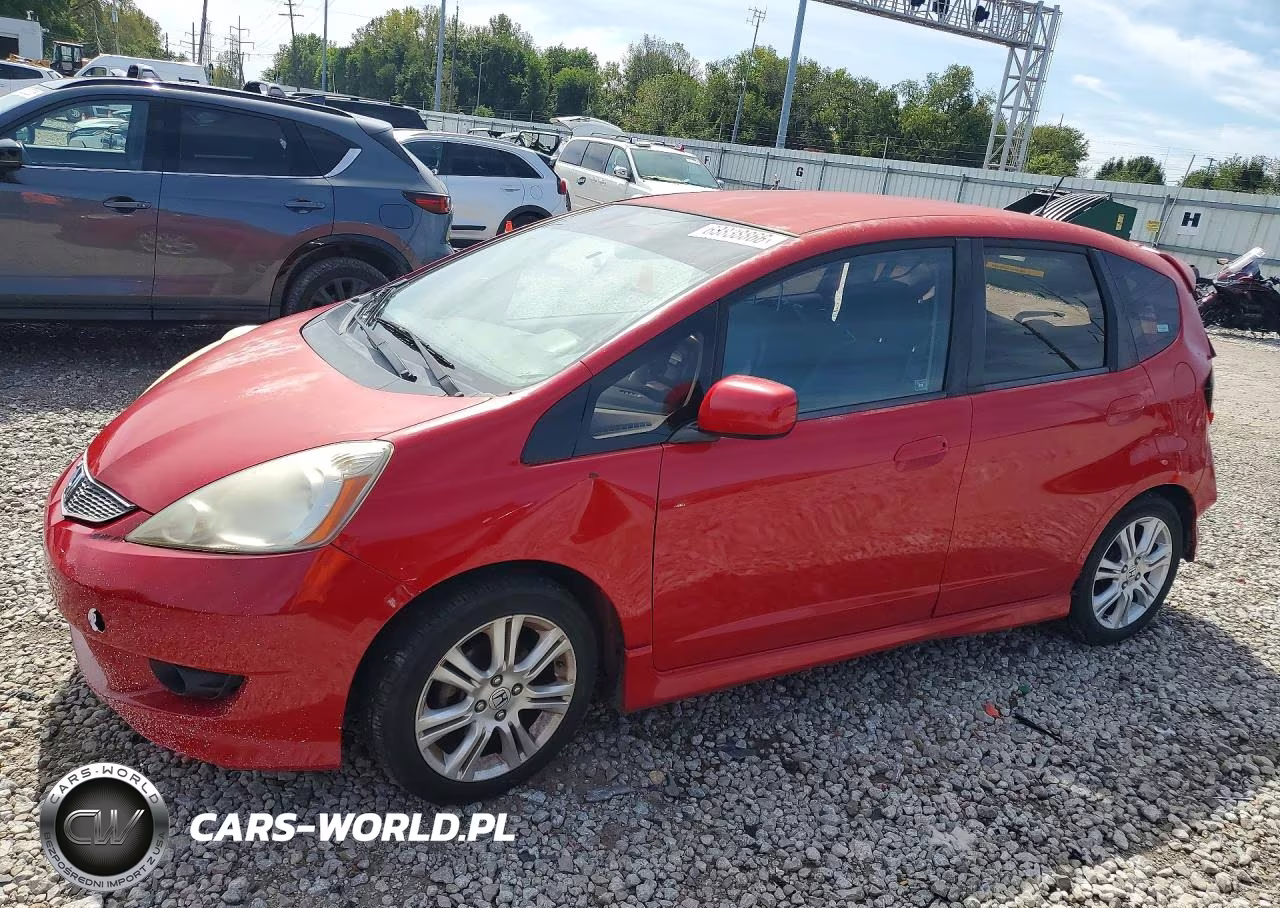 2009 Honda Fit Sport VIN:JHMGE88459S030214 - 1