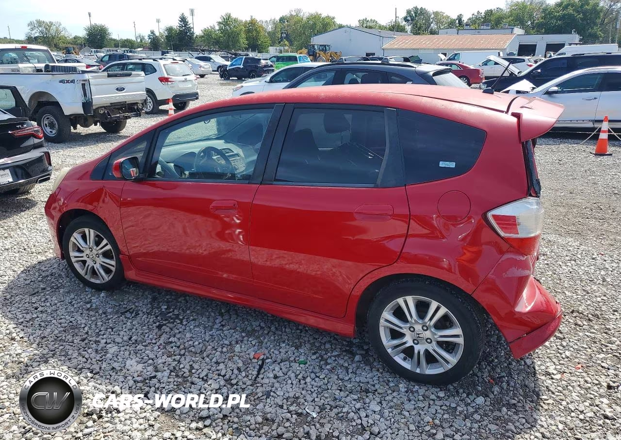 2009 Honda Fit Sport VIN:JHMGE88459S030214 - 2