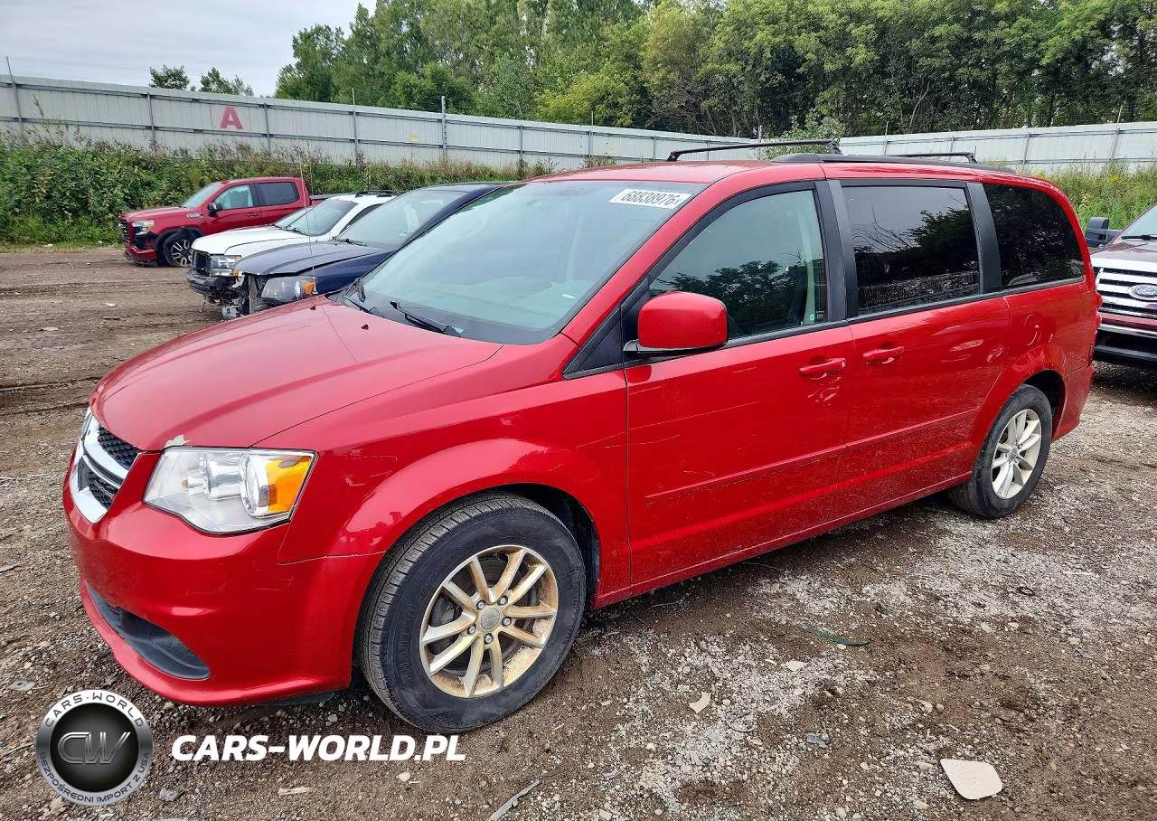 2016 Dodge Grand Caravan Sxt VIN:2C4RDGCG1GR162586 - 1