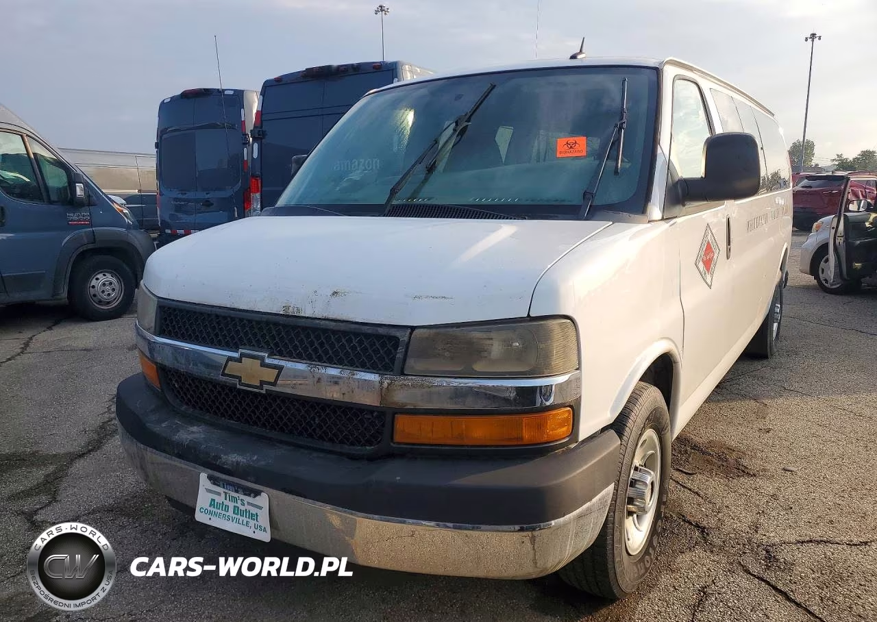 2014 Chevrolet Express G3500 Lt VIN:1GAZG1FG4E1105499 - 1