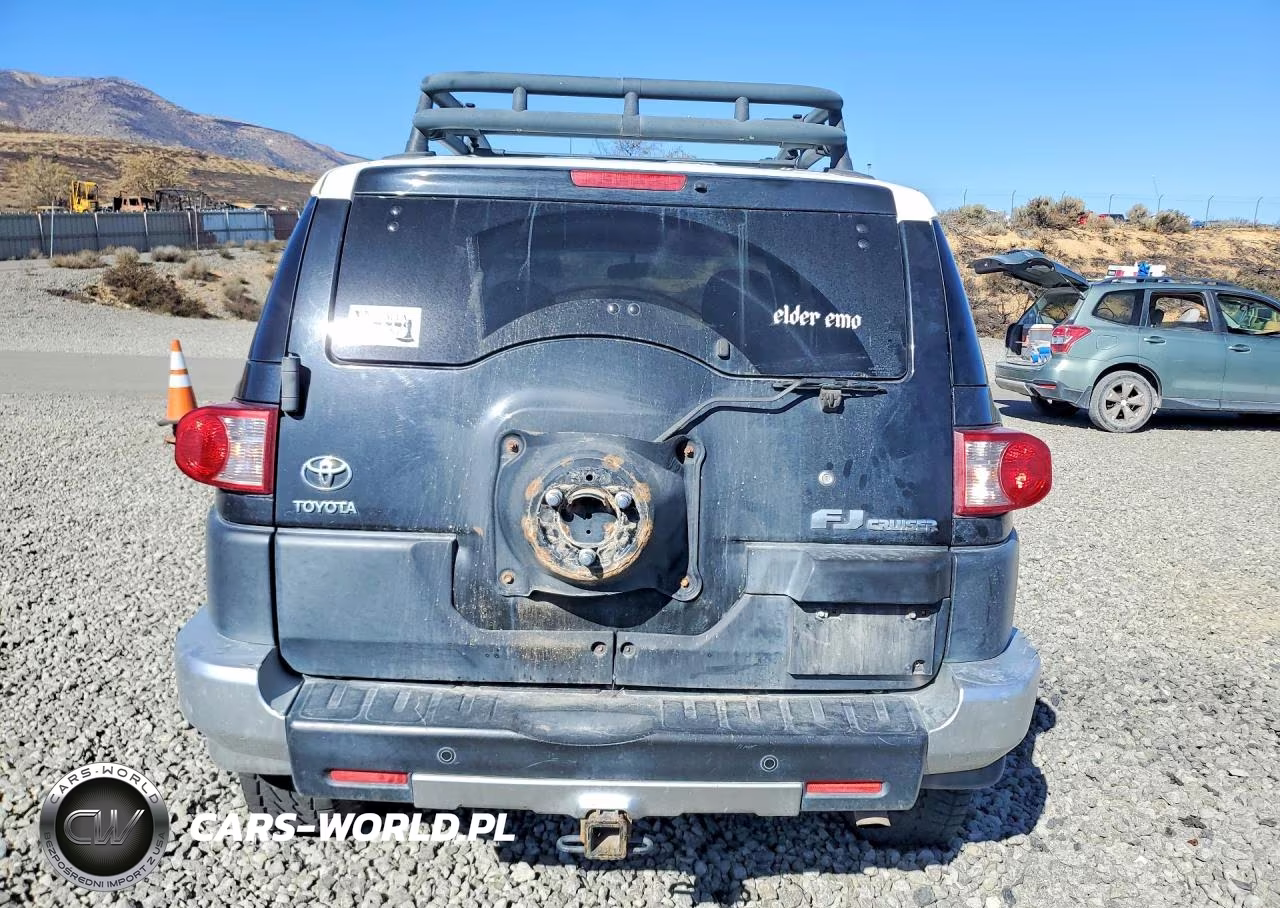 2007 Toyota Fj Cruiser Base VIN:JTEBU11F270039247 - 6