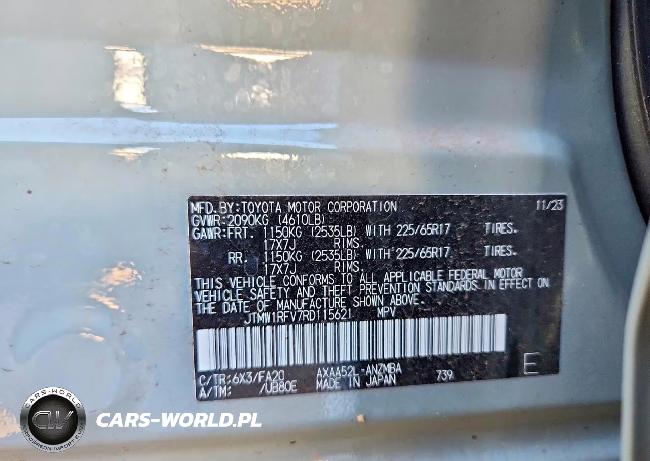 2024 Toyota Rav4 Xle VIN:JTMW1RFV7RD115621 - 14