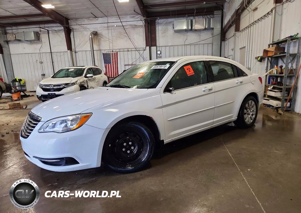 2012 Chrysler 200 Lx VIN:1C3CCBAB8CN246628 - 1
