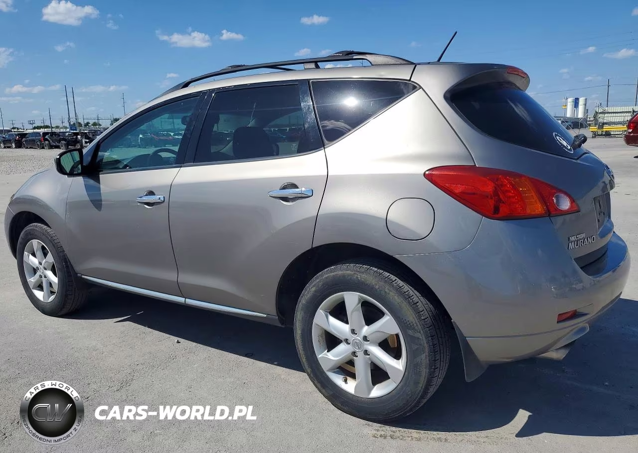 2010 Nissan Murano Sl VIN:JN8AZ1MWXAW130658 - 2