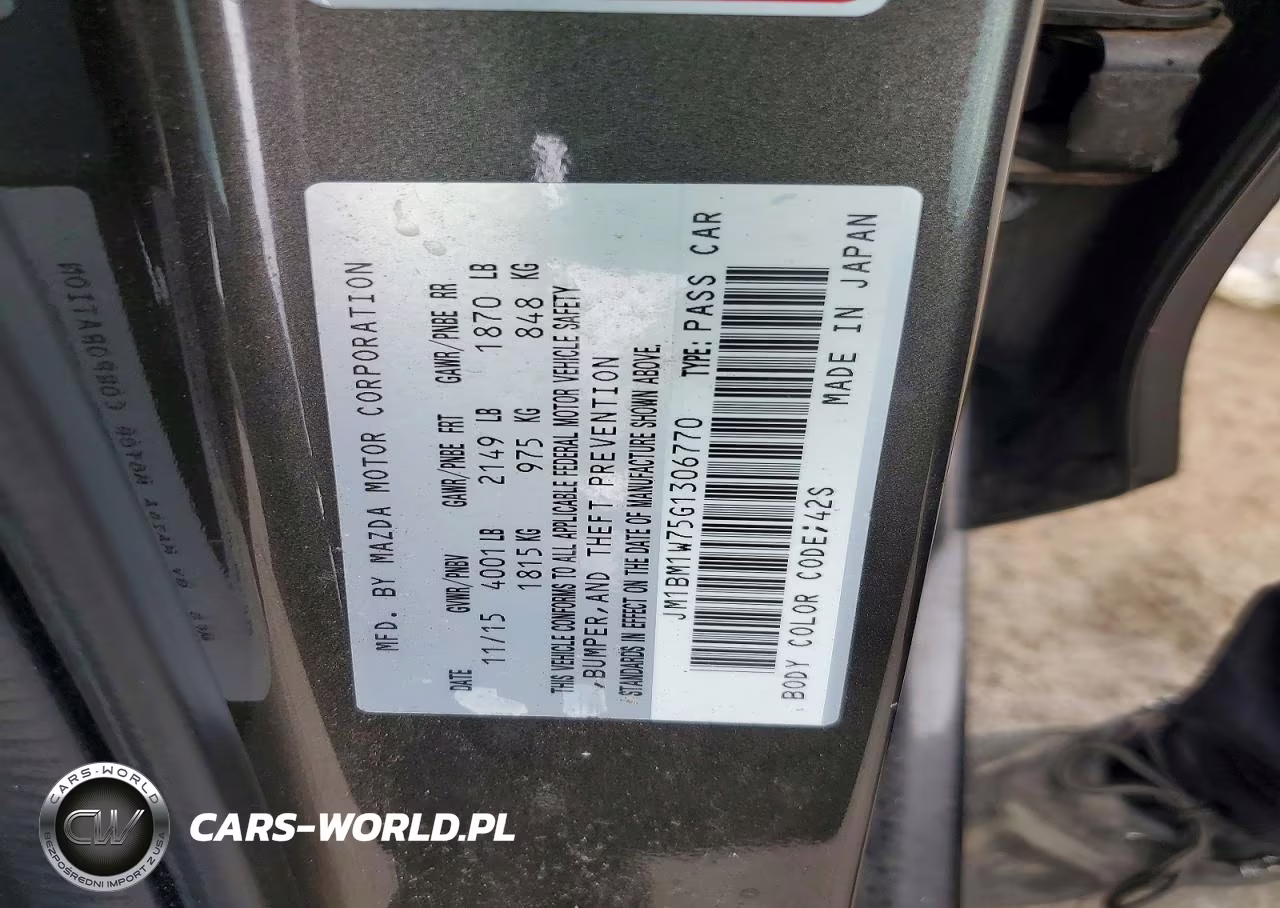 2016 Mazda 3 Touring VIN:JM1BM1W75G1306770 - 13