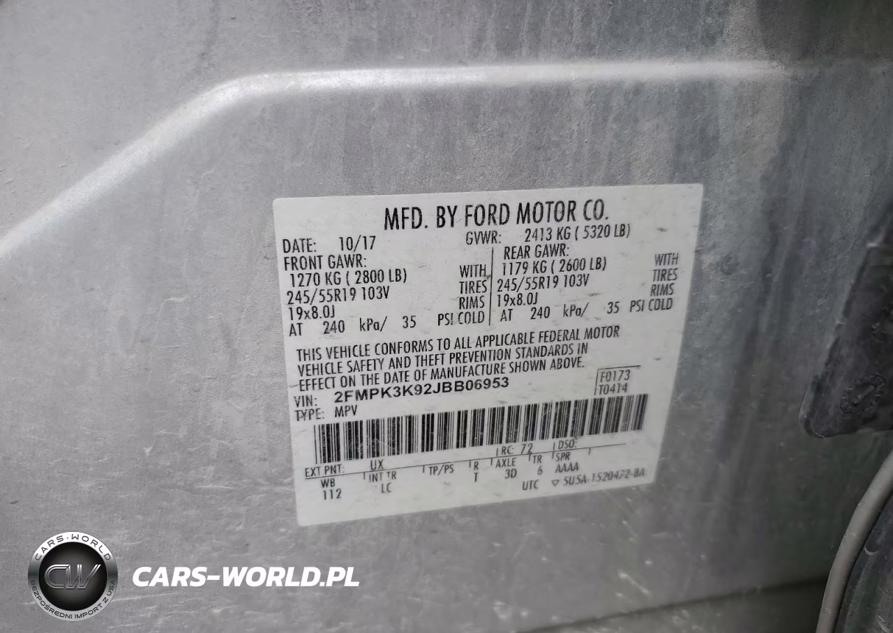 2018 Ford Edge Titanium VIN:2FMPK3K92JBB06953 - 13