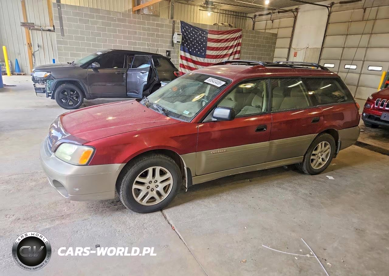 2002 Subaru Legacy Outback VIN:4S3BH665727617042 - 1