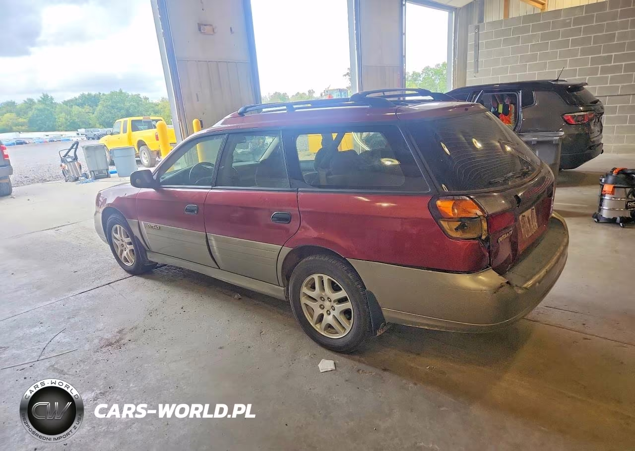 2002 Subaru Legacy Outback VIN:4S3BH665727617042 - 2