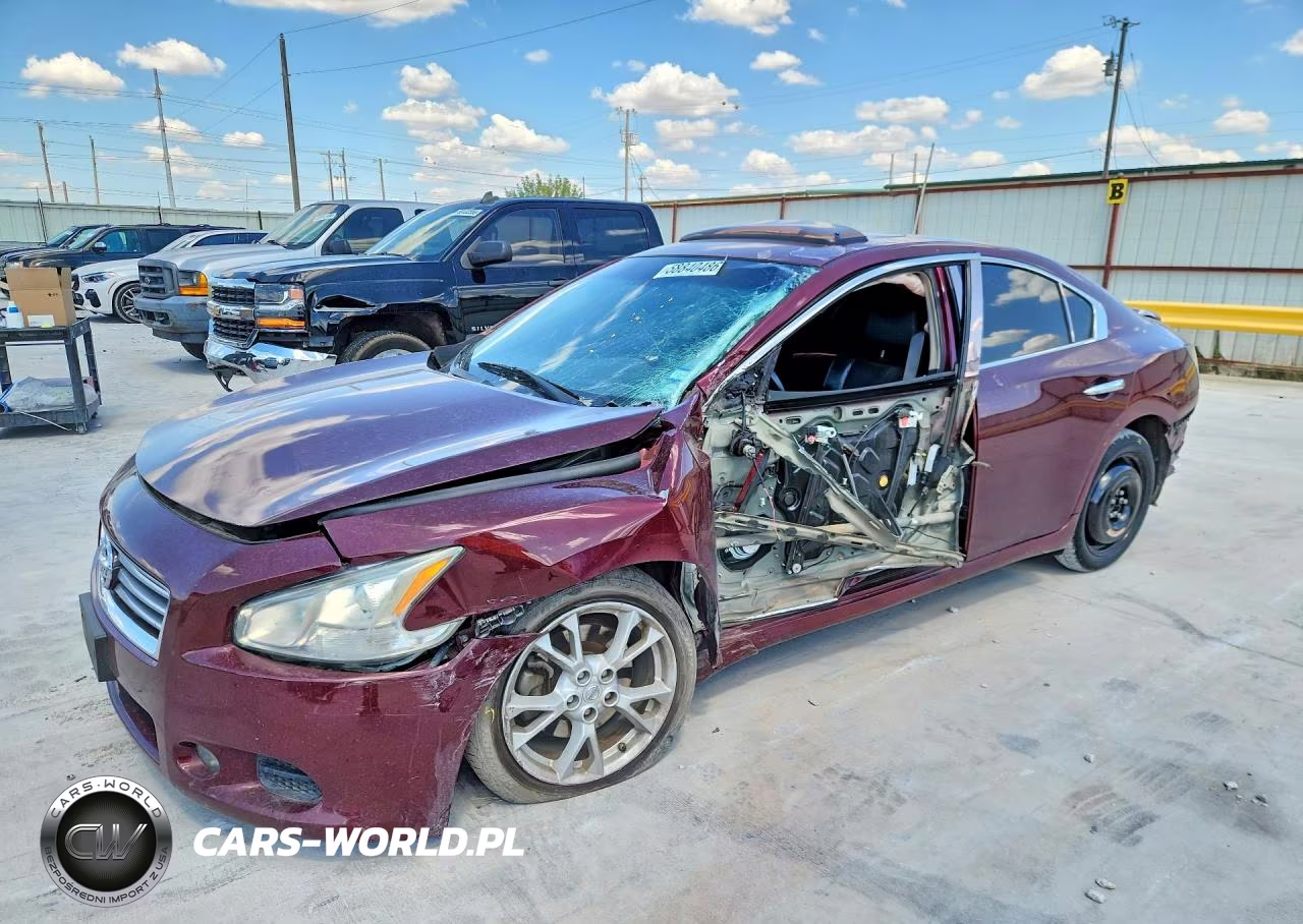 2012 Nissan Maxima 3.5 S VIN:1N4AA5AP2CC817683 - 1