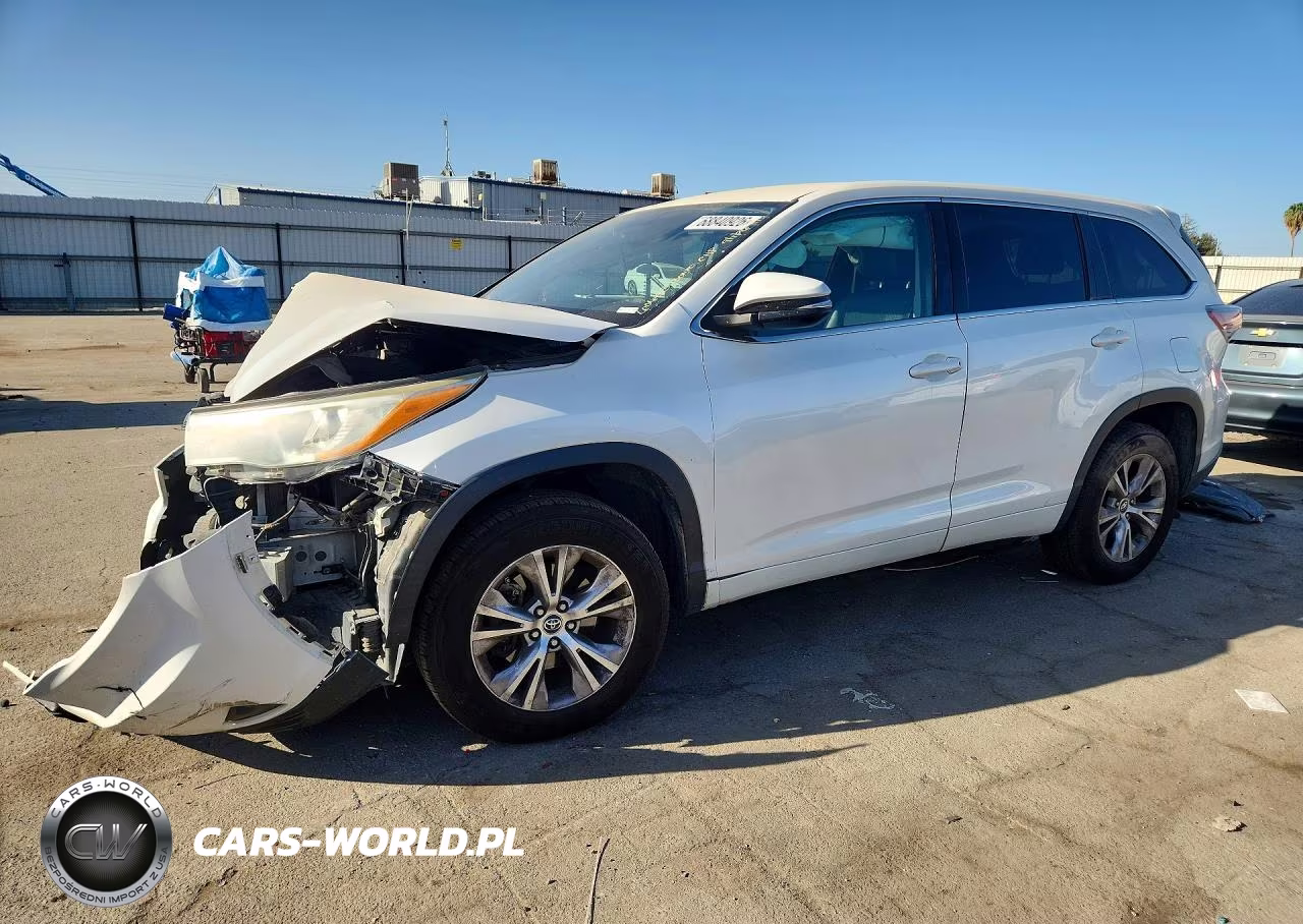2016 Toyota Highlander Le Plus